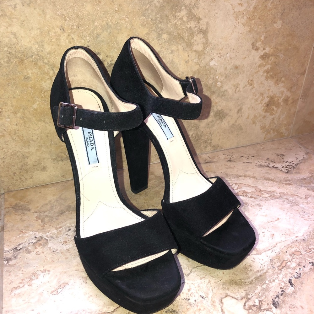 Black Prada shoes